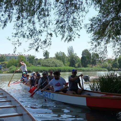 Team building on the Danube